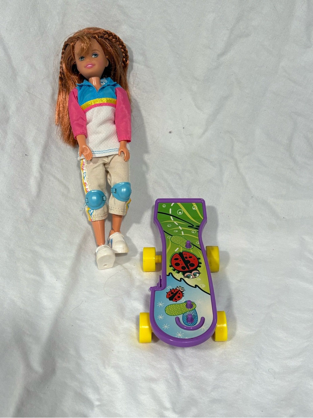 Vintage 1999 Awesome Whitney Skateboarding Barbie